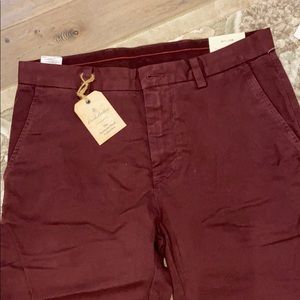 NWT BROOKS BROTHERS MAROON TROUSER